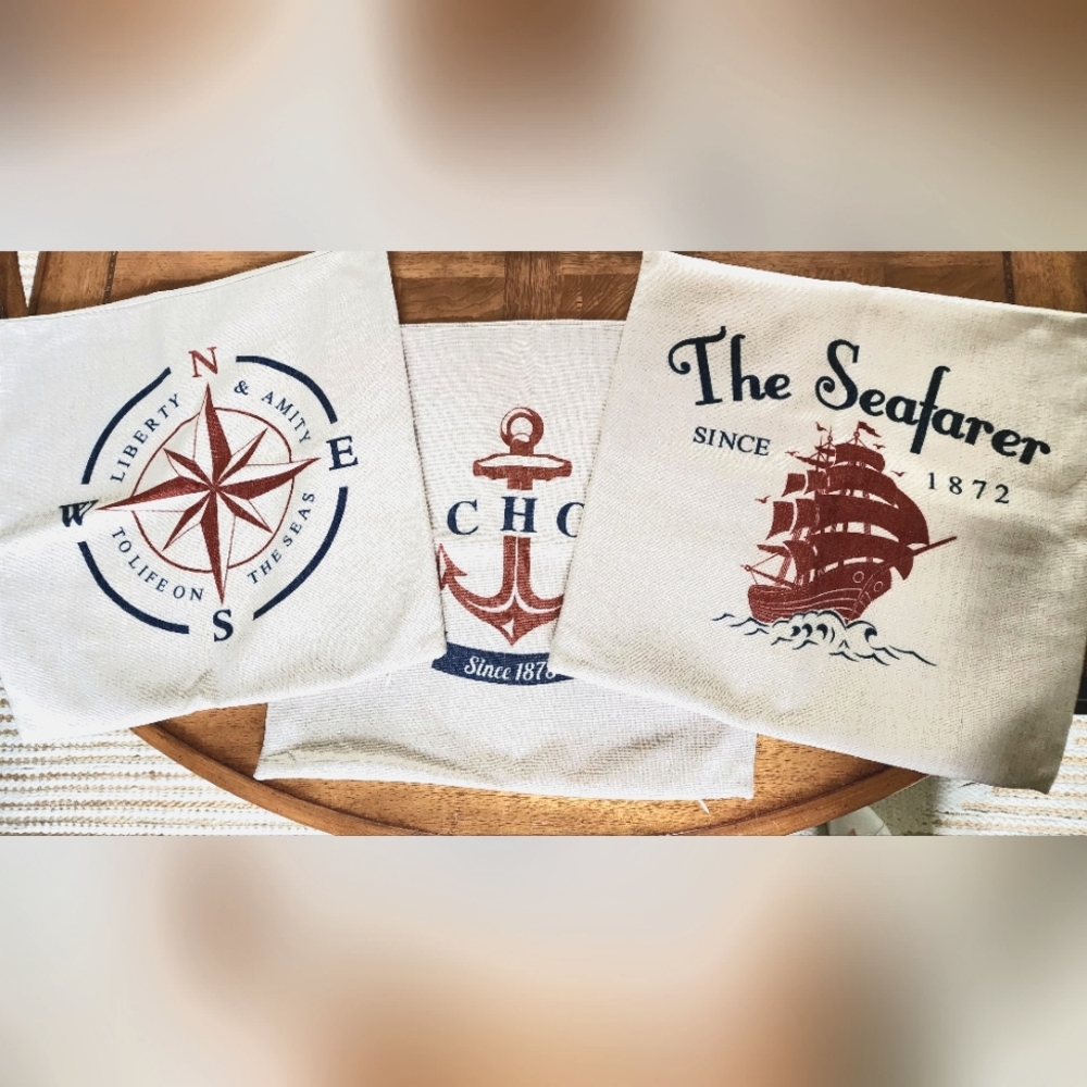 Nautical Pillow Covers